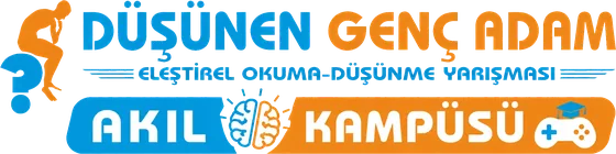 Düşünen Genç Adam Akıl Kampüsü logosu